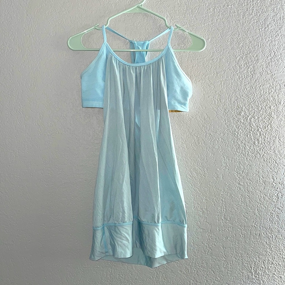 Lululemon Light Blue No Limits Tank - Size 8
